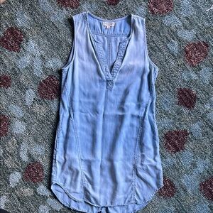 Cloth & Stone soft denim dress w pockets